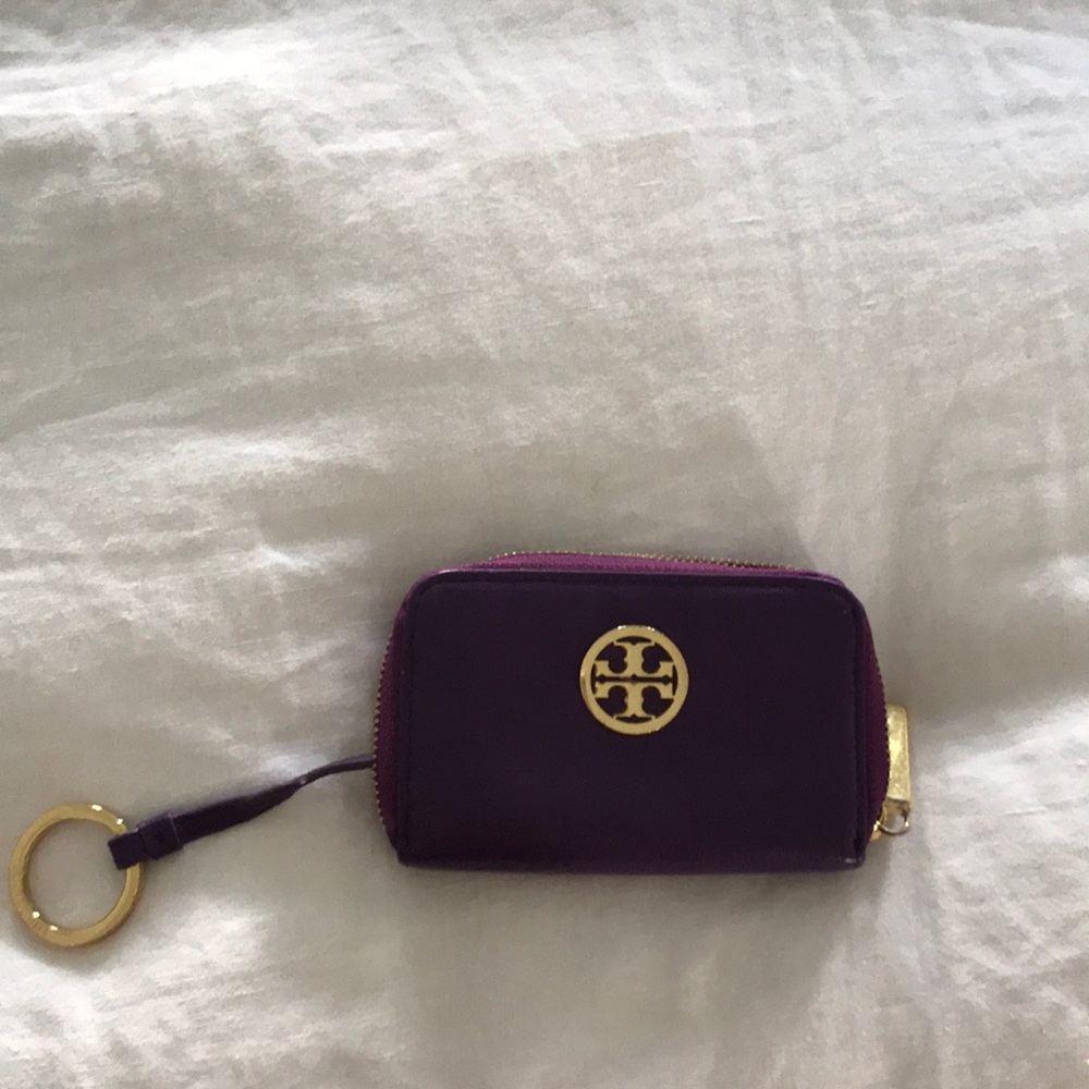 Tory Burch card holder with zipper